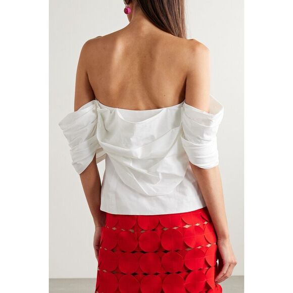 Rosie Assoulin White Blouse - Picture 2 of 9